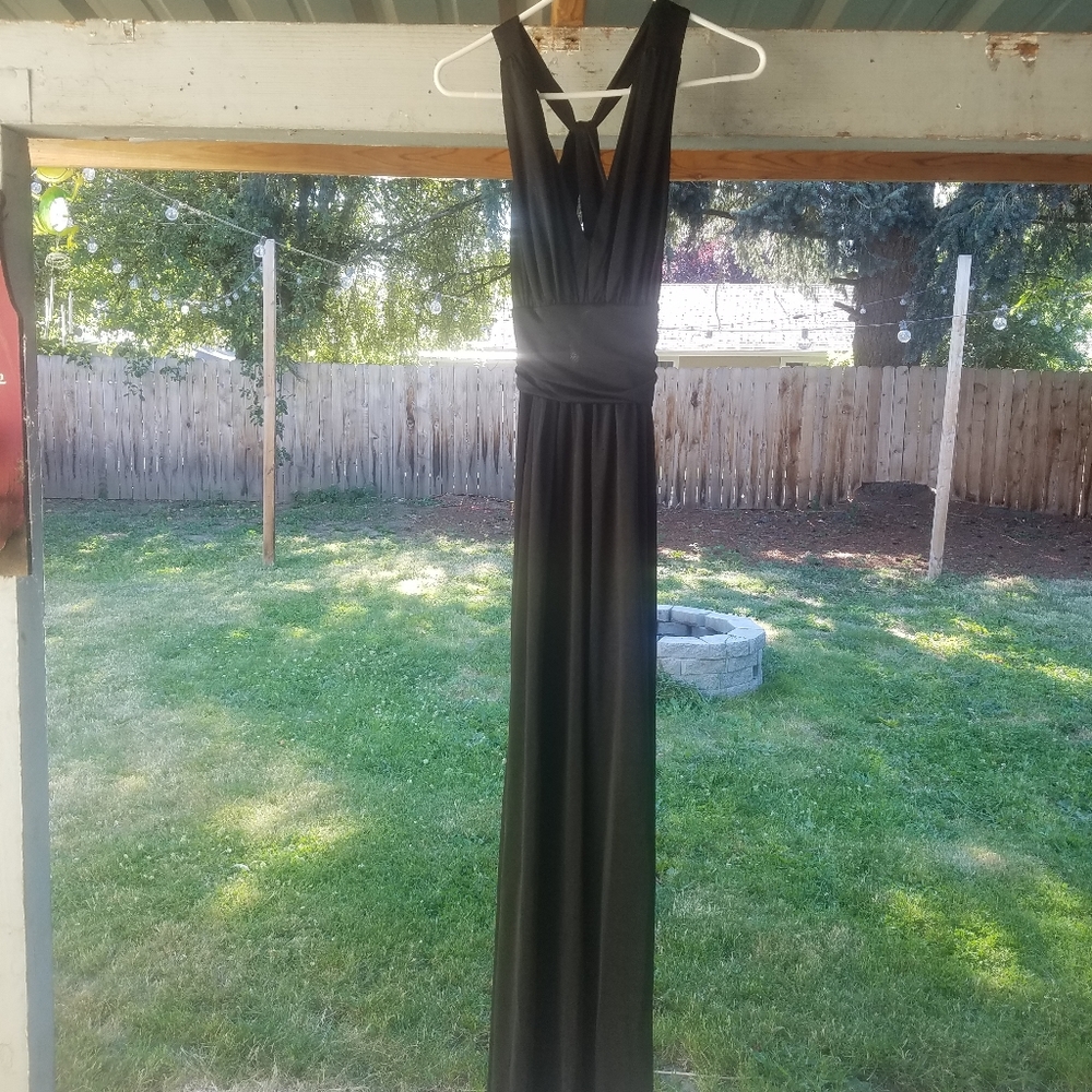 Formal, black dress